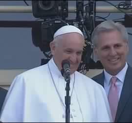 Descripción: papa politicos