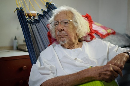 Descripci�n: Ernesto Cardenal (Foto Franklin Villavicencio-Ni�)